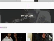 Tablet Screenshot of jazzmeeting.com